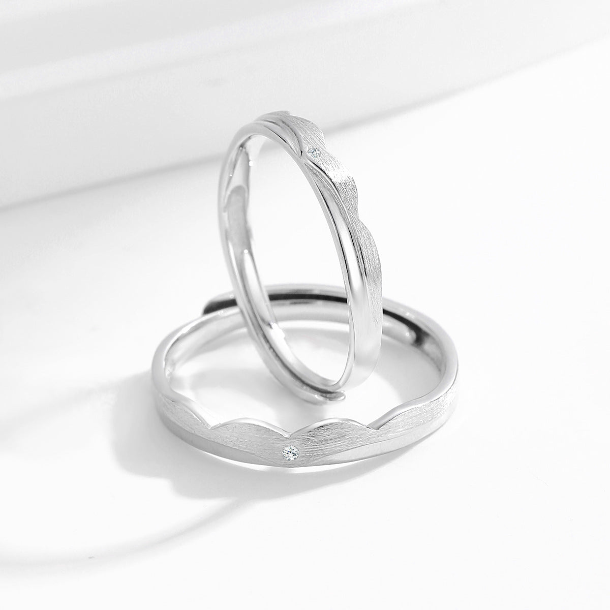 Minimalist Wave S925 Sterling Silver Ring