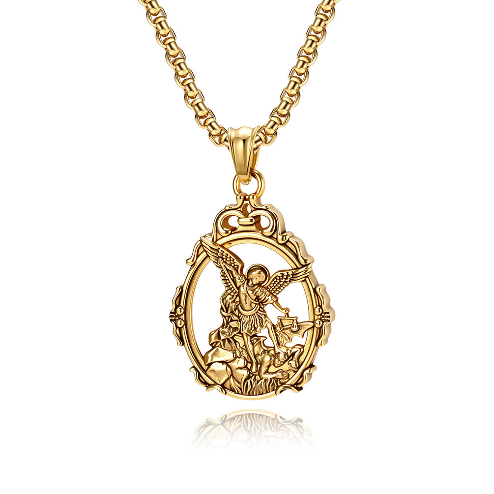 Stainless Steel Vintage Necklace