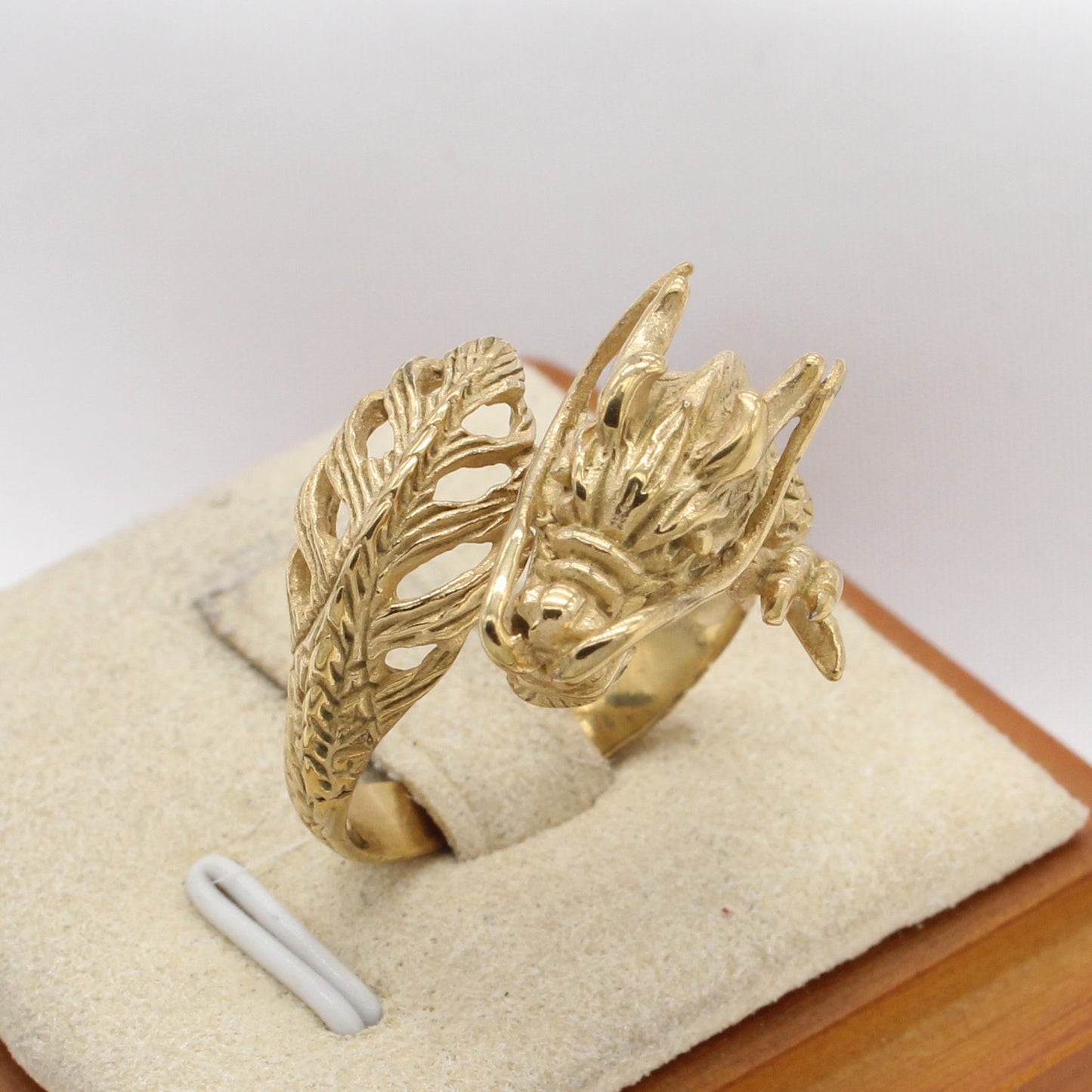 Planderful Everyday Genie – European and American Personalized Retro Chinese Dragon Men's Titanium Steel Ring