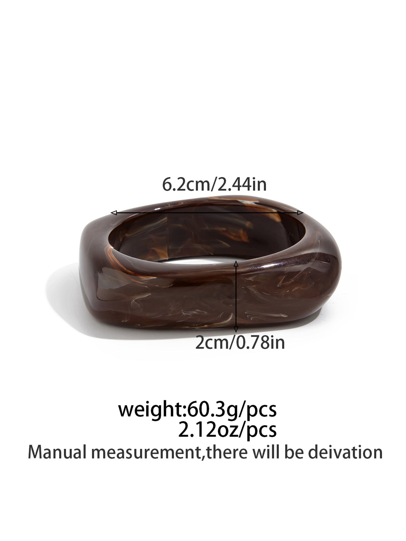 Planderful Vienna Verve Gold Foil Wide Bracelet For Women Exaggerated Statement Jewelry
