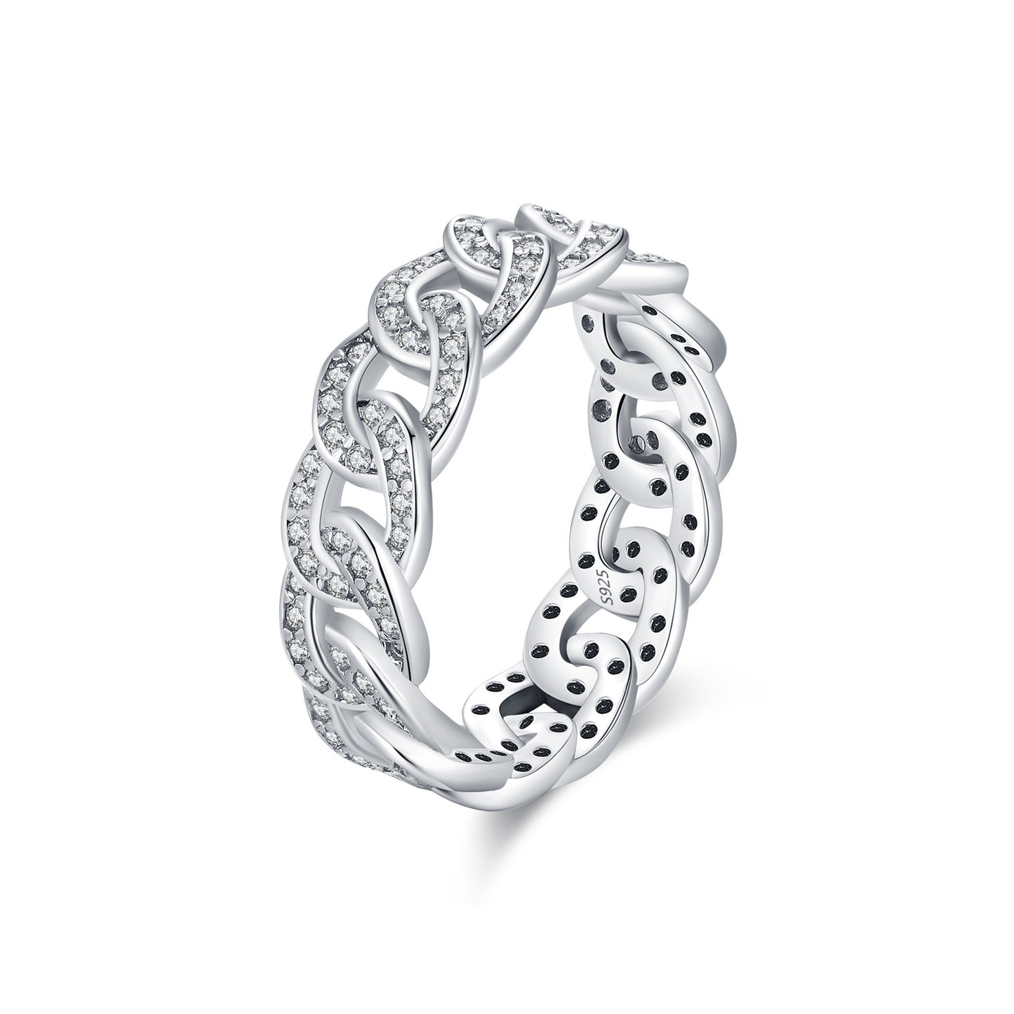 Planderful Everyday Genie Ring – Personalized Japanese Style with Interlocking Zircon