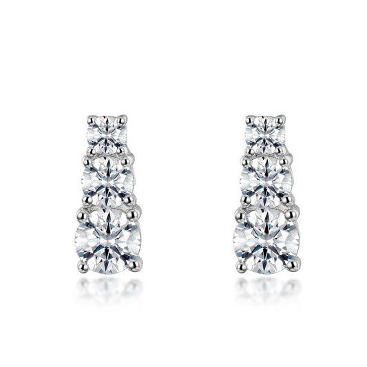 S925 Sterling Silver Moissanite Signature Jewelry Collection