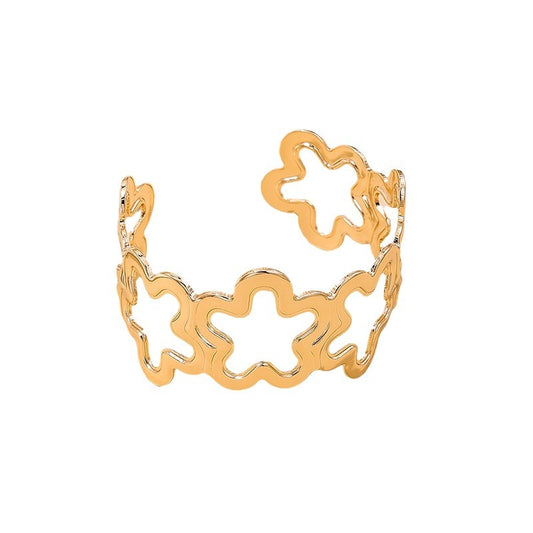 Boho Chic Flower Bracelet - Vienna Verve Collection