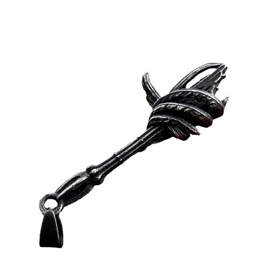 Titanium Steel Retro Broken Sword Pendant Jewelry for Men - Wholesale Film and Television Props