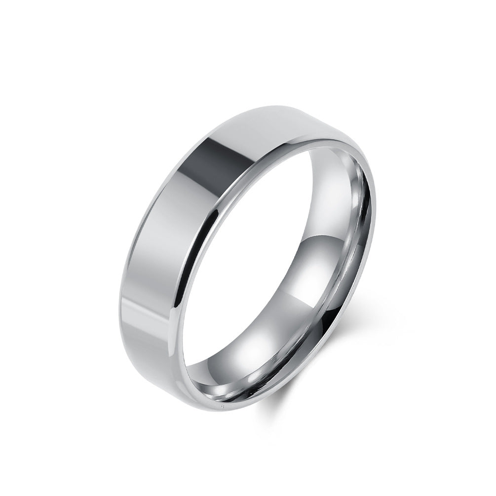 Modern Stainless Steel Ring — Gold / Silver / Black