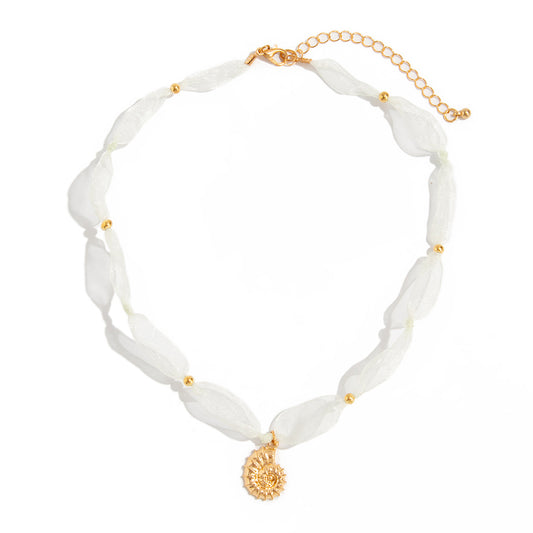 Planderful Vienna Verve Necklace – Stylish Beach-Inspired Starfish Pendant