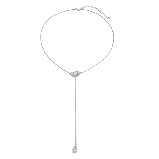 Planderful Vienna Verve Necklace – Elegant Irregular Geometric Design