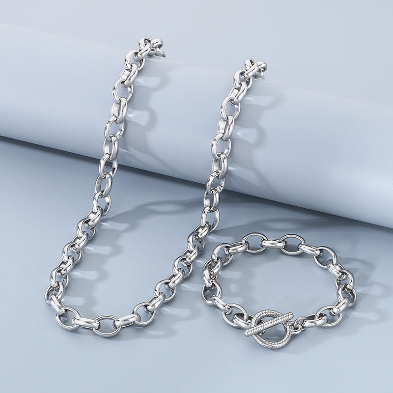 Planderful Everyday Genie Hipster Pearl Chain Bracelet Men