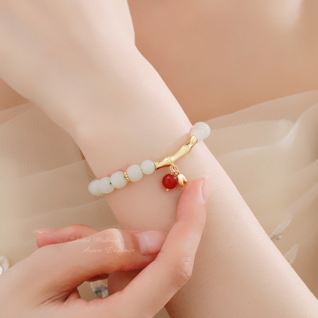 Vintage Chinese 925 Sterling Silver Women's Bracelet