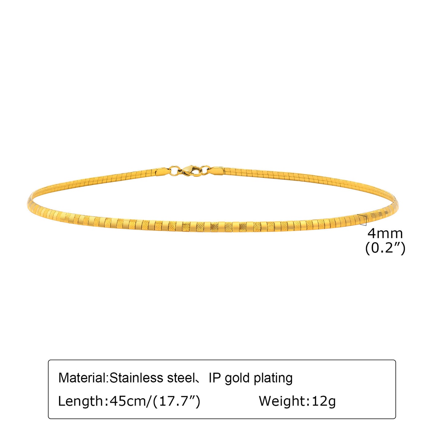 Stainless Steel Femininity Neck Chain Collarbone Gold Chain