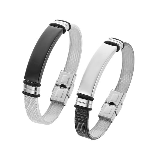 Titanium Bracelet for Men: Stylish Cross-Border Men's Bracelet by Planderful