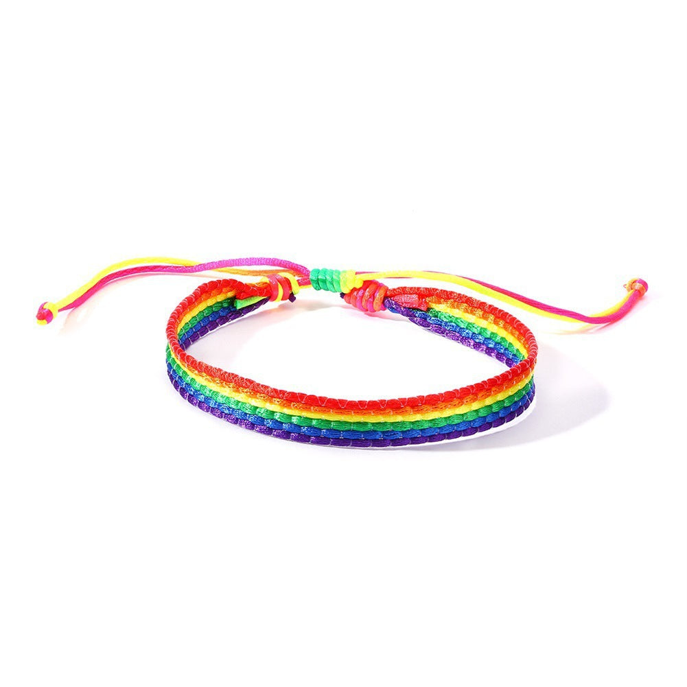 Braided Adjustable Stainless Steel Bracelet