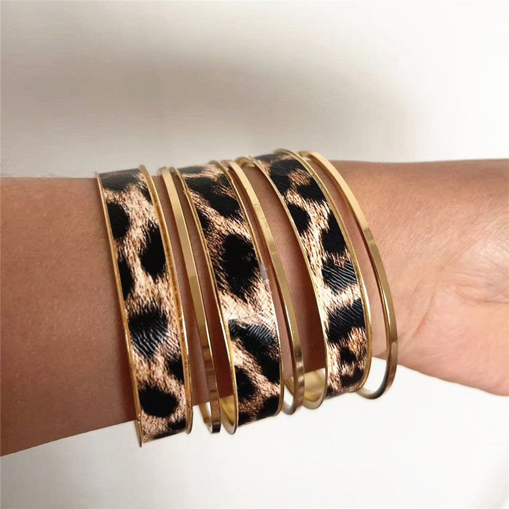 Planderful Savanna Rhythms Bracelet Set – Fashionable Geometric Bohemian Style