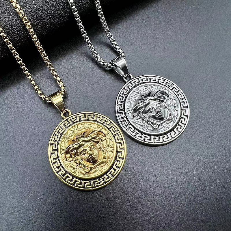 Steel Necklace – Statement Hip Hop Pendant