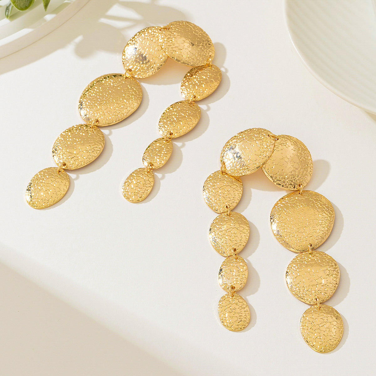 Planderful Vienna Verve Earrings – Exaggerated Heavy Metal Design