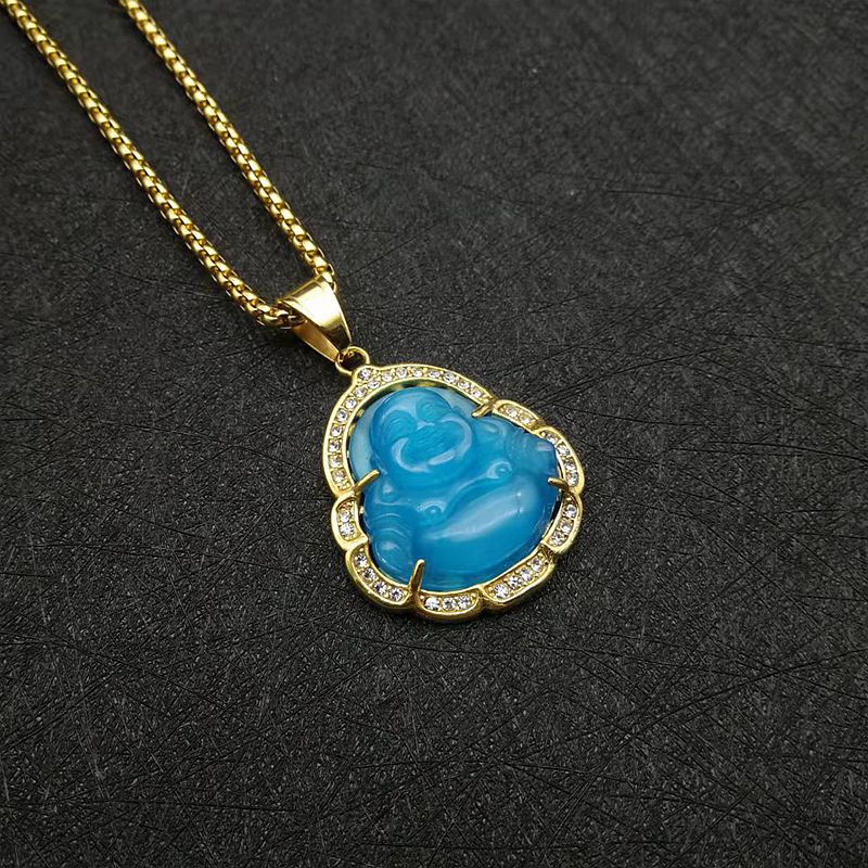 Opal Pendant – Statement Buddha Pendant