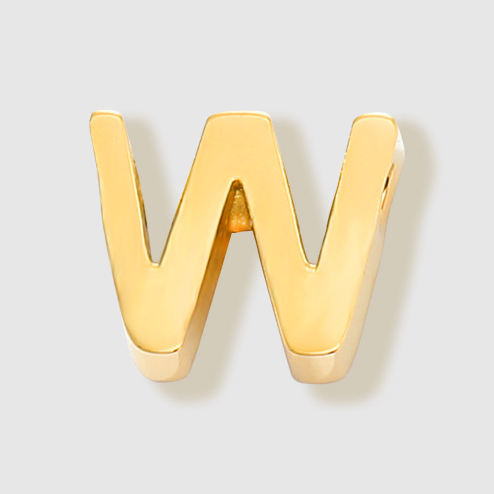 Planderful Jewelry Alphabet Letter Pendant Necklace Stainless Steel Customizable 26 Letters Gift