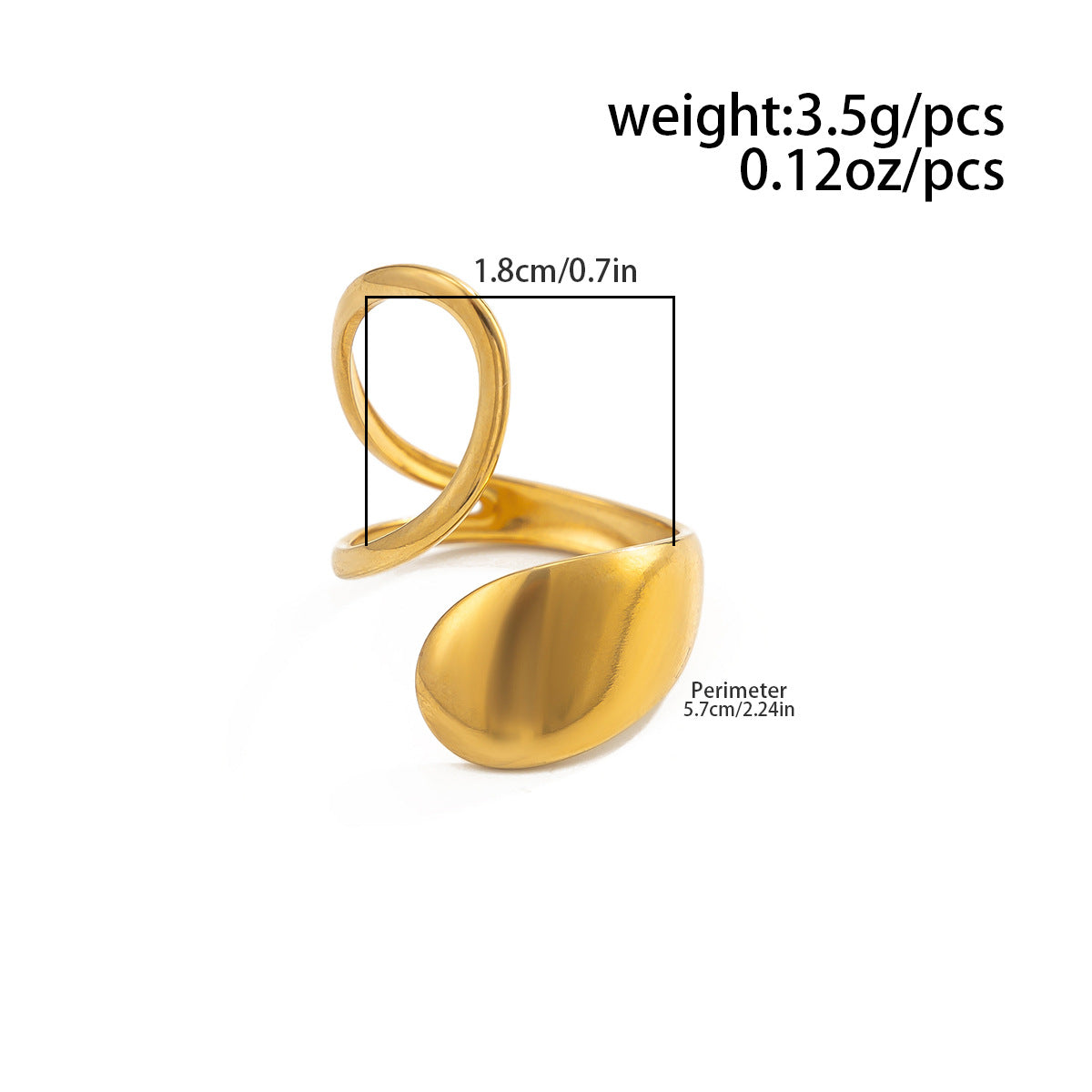 Planderful Stainless Steel Butterfly Ring For Women Vienna Verve Vacation Style Hollow Geometric Opening Jewelry