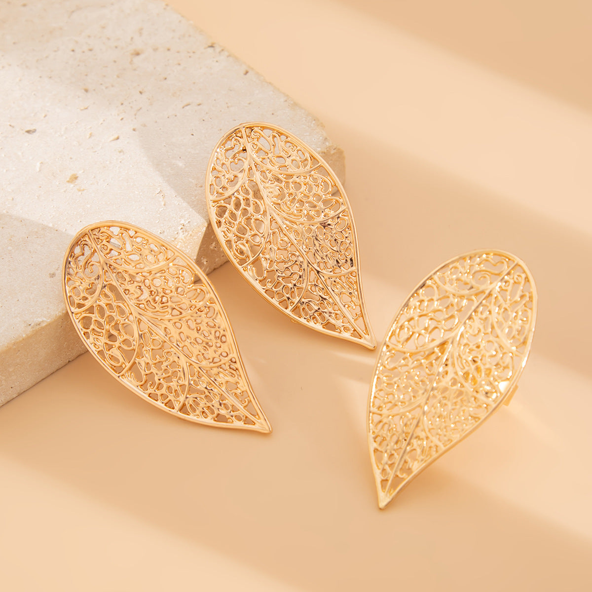 Planderful Vienna Verve Earrings – Exaggerated Irregular Geometric Design
