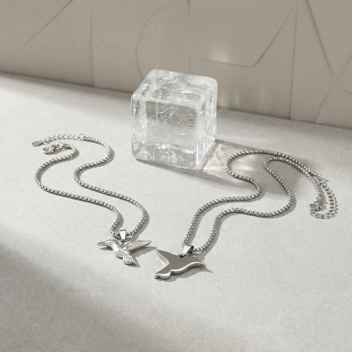 Hummingbird Stainless Steel Pendant