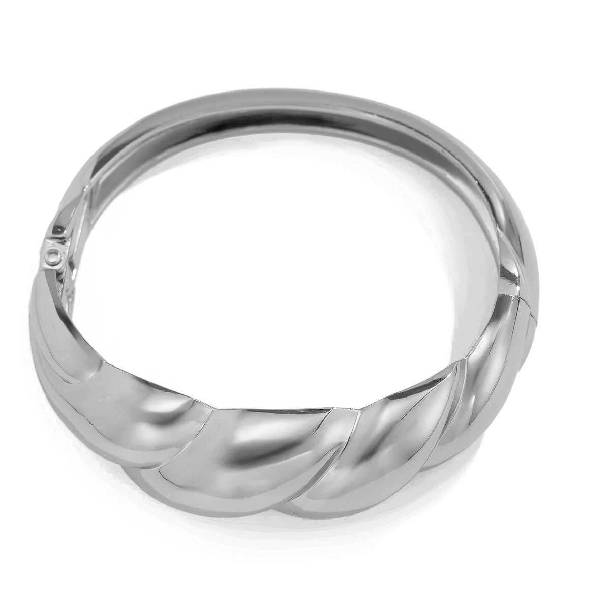 Planderful Geometric Slash Bar Bracelet For Women Wide Statement Jewelry European Style