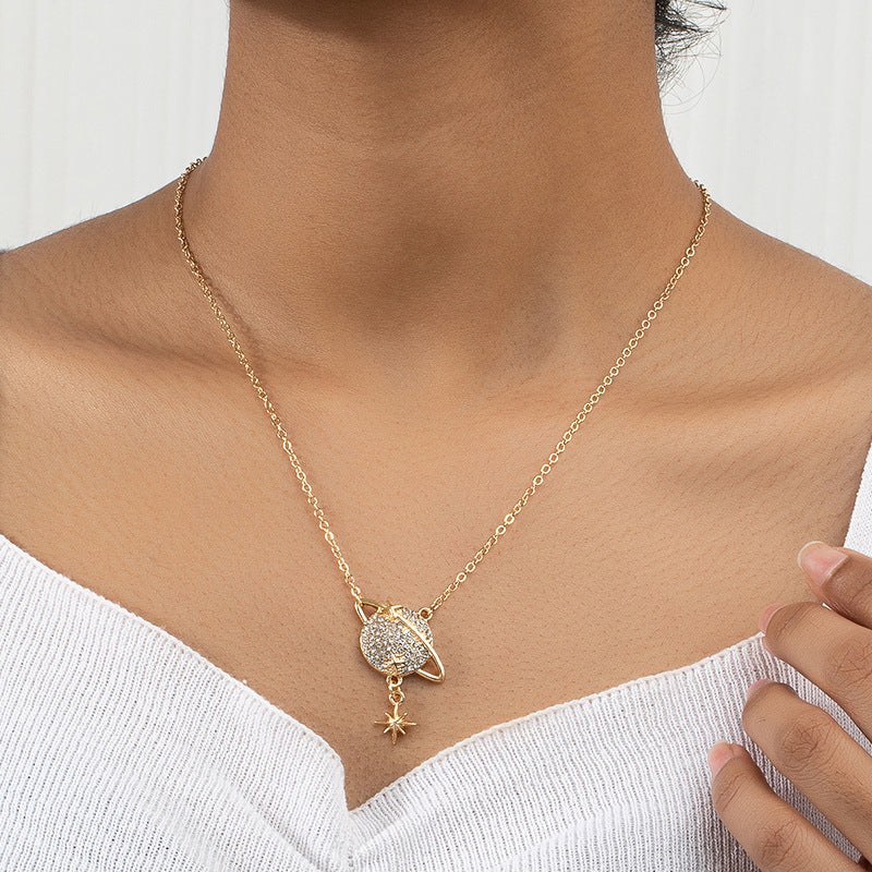 Starlight Elegance Necklace - Vienna Verve Collection