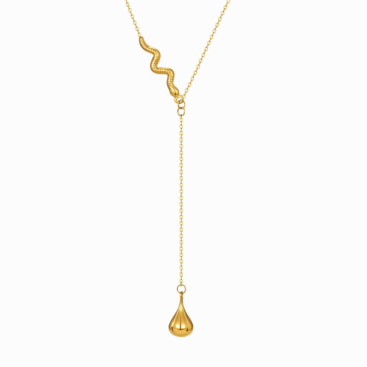 Stainless Steel Snake Necklace