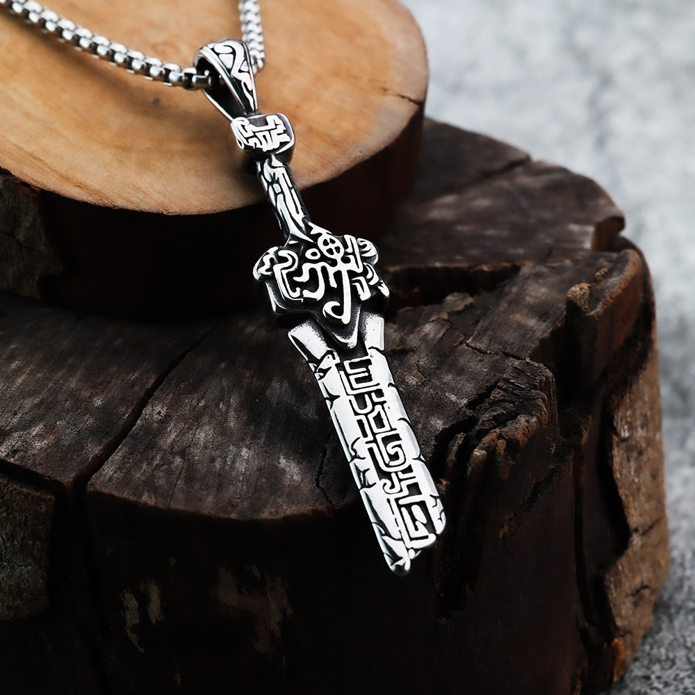 Personality Domineering Viking Pendant Fashion Rune Jewelry