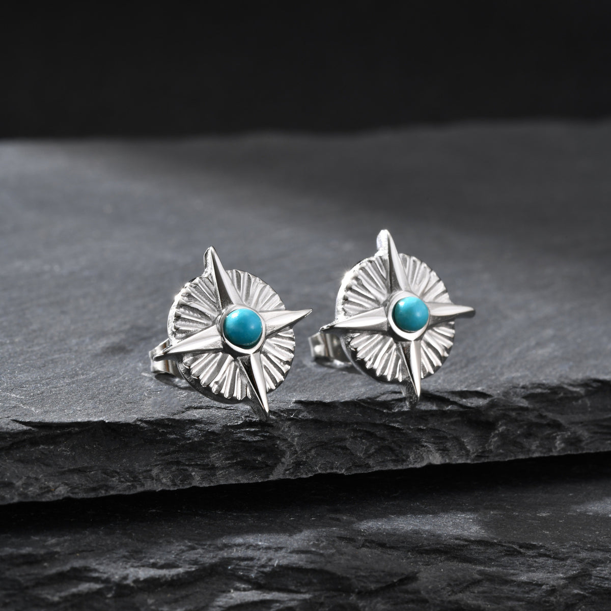 Stainless Steel Geometric Earrings