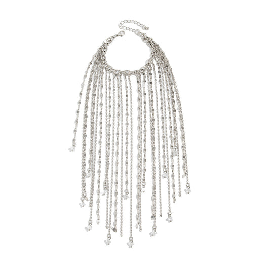 Creative Court Style Long Fringed Bracelet Geometric Exaggerated Chain Decorative