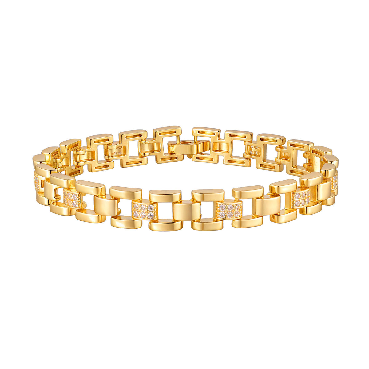 Zircon Minimalist Copper Bracelet