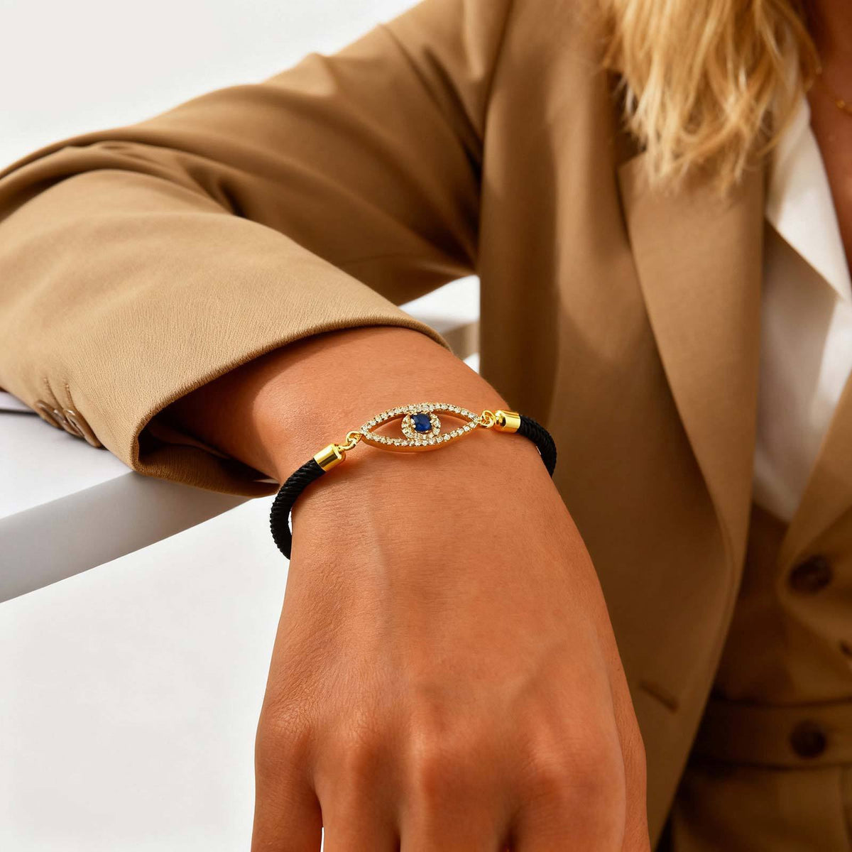 Devil's Eye Copper Bracelet