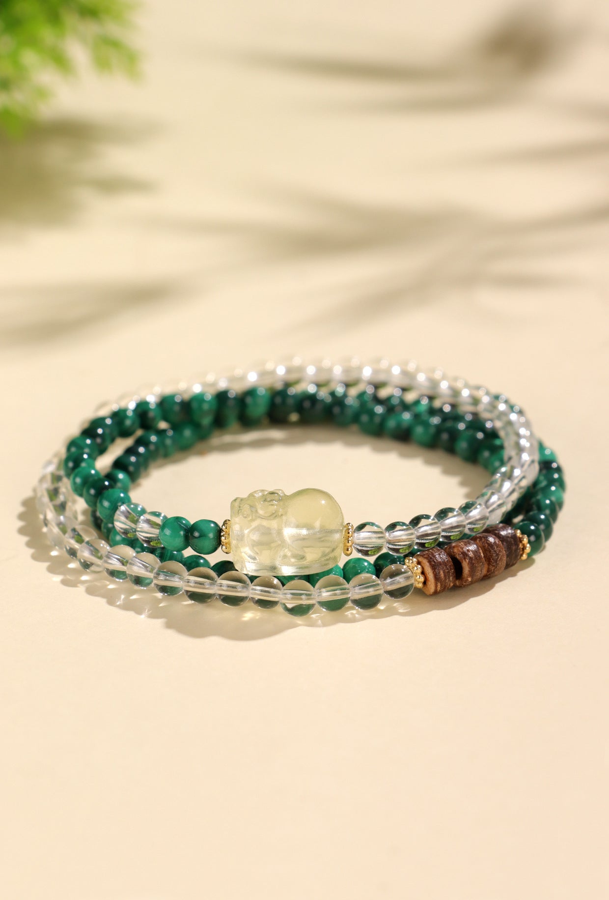 Planderful Fortune's Favor Bracelet – Elegant Gemstone and Pearl Design