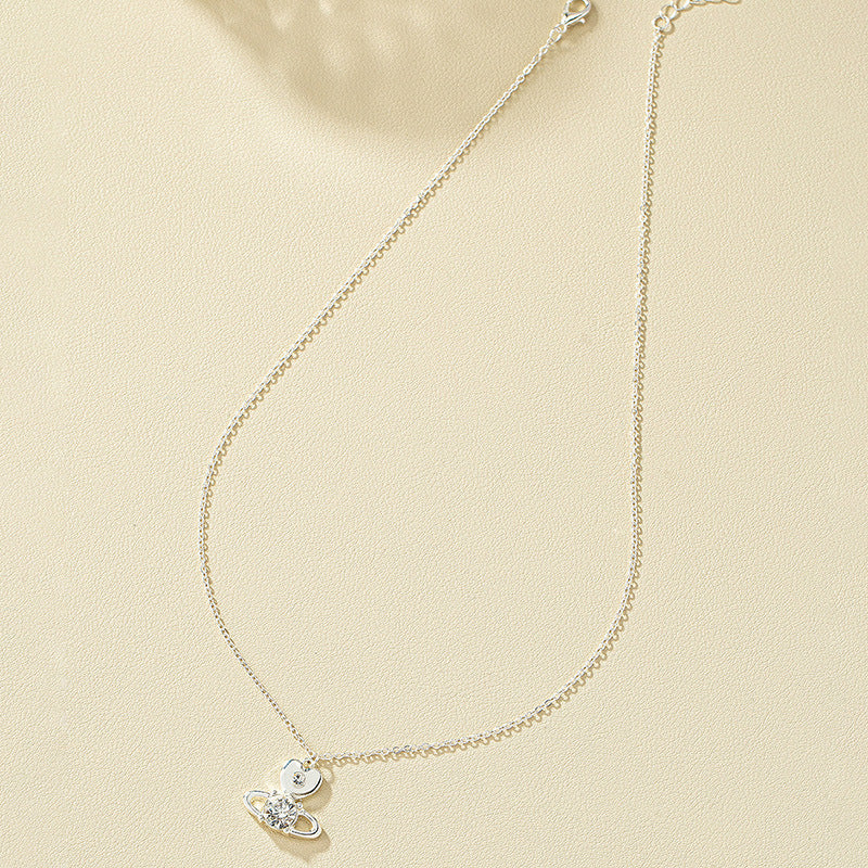 Luxurious Planet Pendant Necklace with Vienna Verve Design