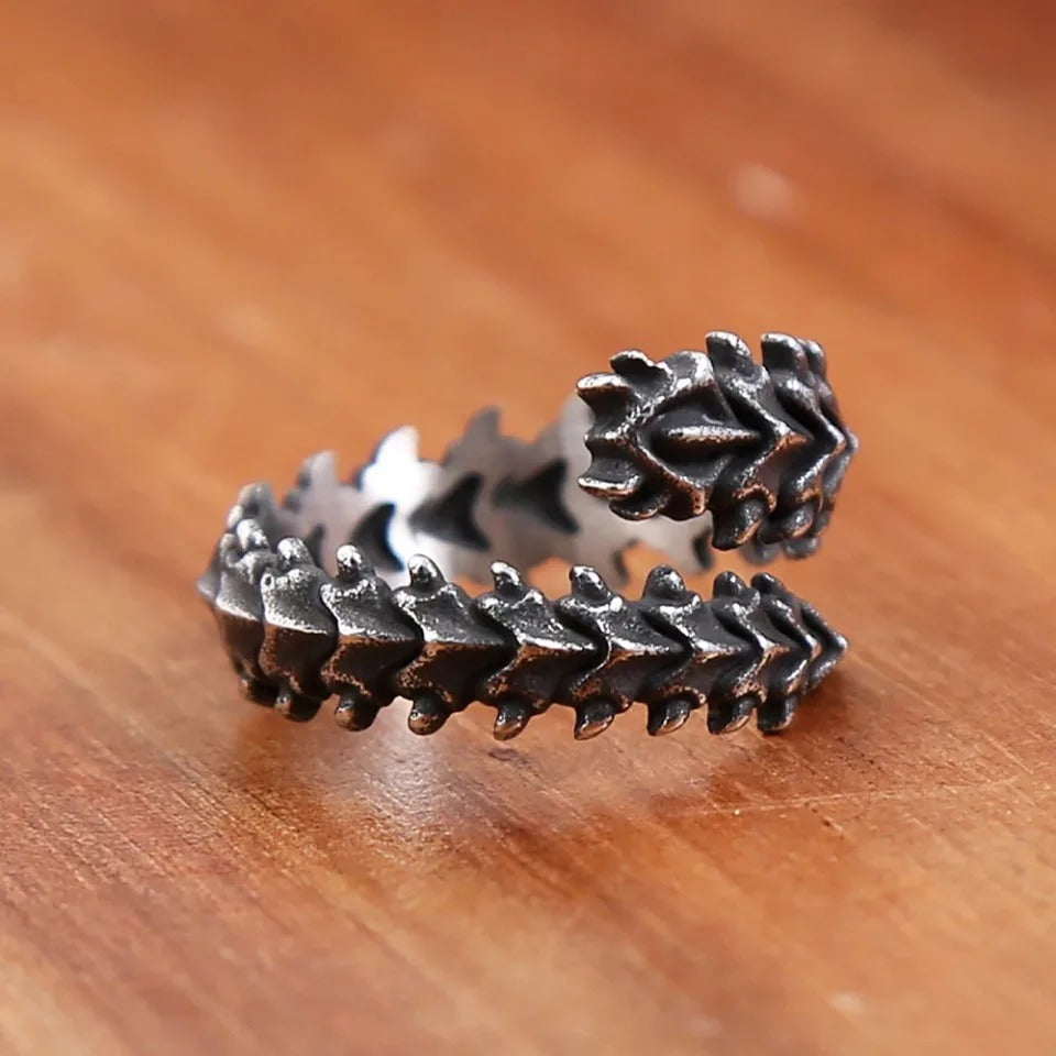 Gothic Skull Stainless Steel Men's Ring