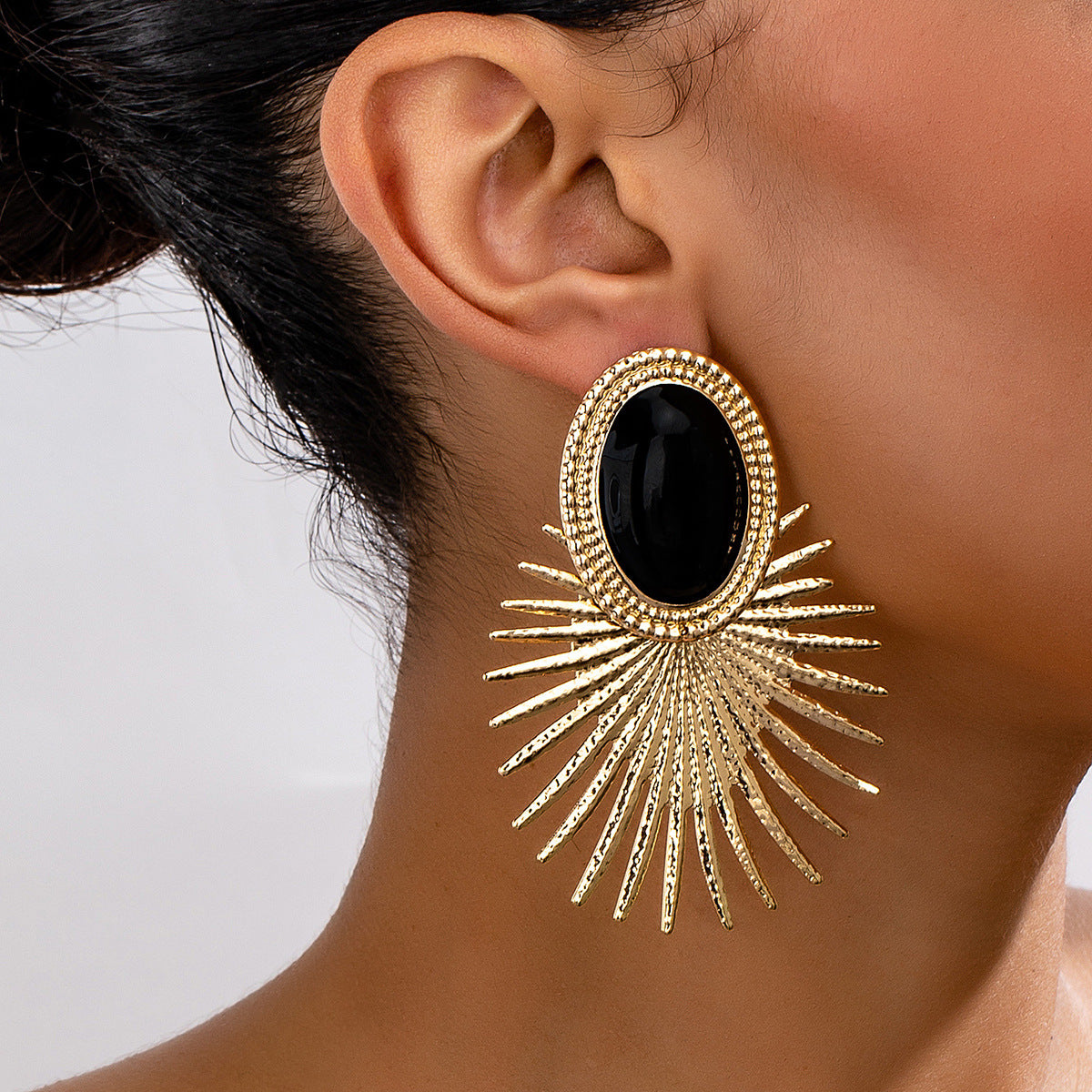 Planderful Vienna Verve Earrings – Fashionable Exaggerated Punk Style