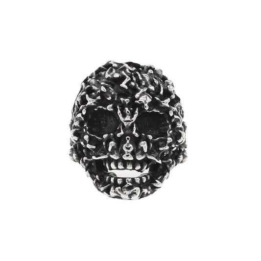 Titanium Steel Skull Ring
