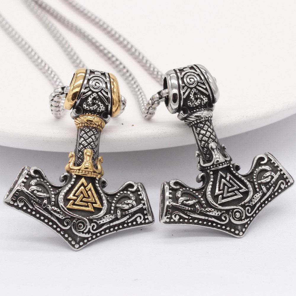 Viking Ship Anchor Pendant For Men And Women Titanium Steel Unisex Protection Charm Planderful