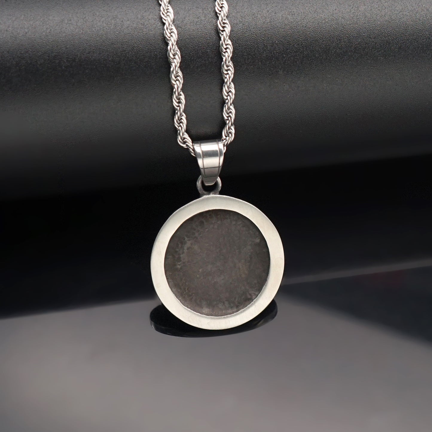 Steel Necklace – Vintage Men's Pendant