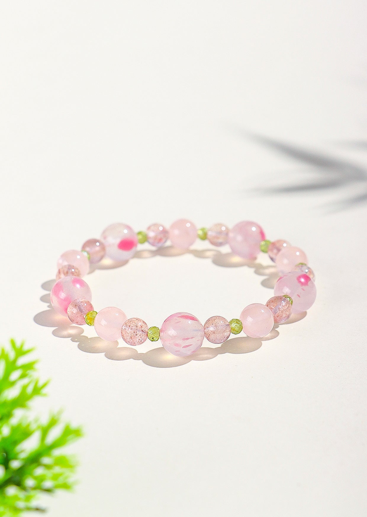 Planderful Fortune's Favor Bracelet – Fresh and Sweet Crystal Beaded Design