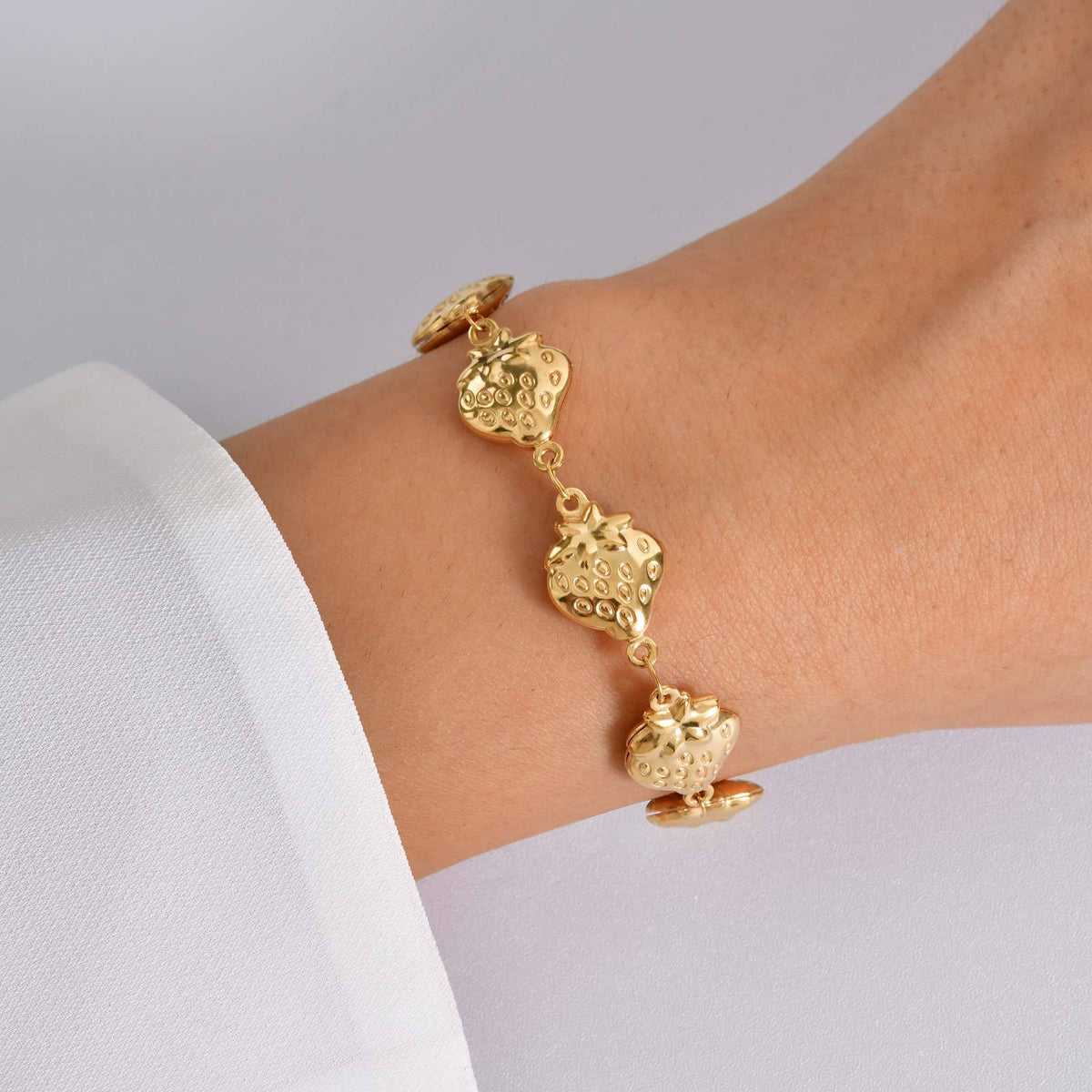 Heart Shell Stainless Steel Bracelet for Women