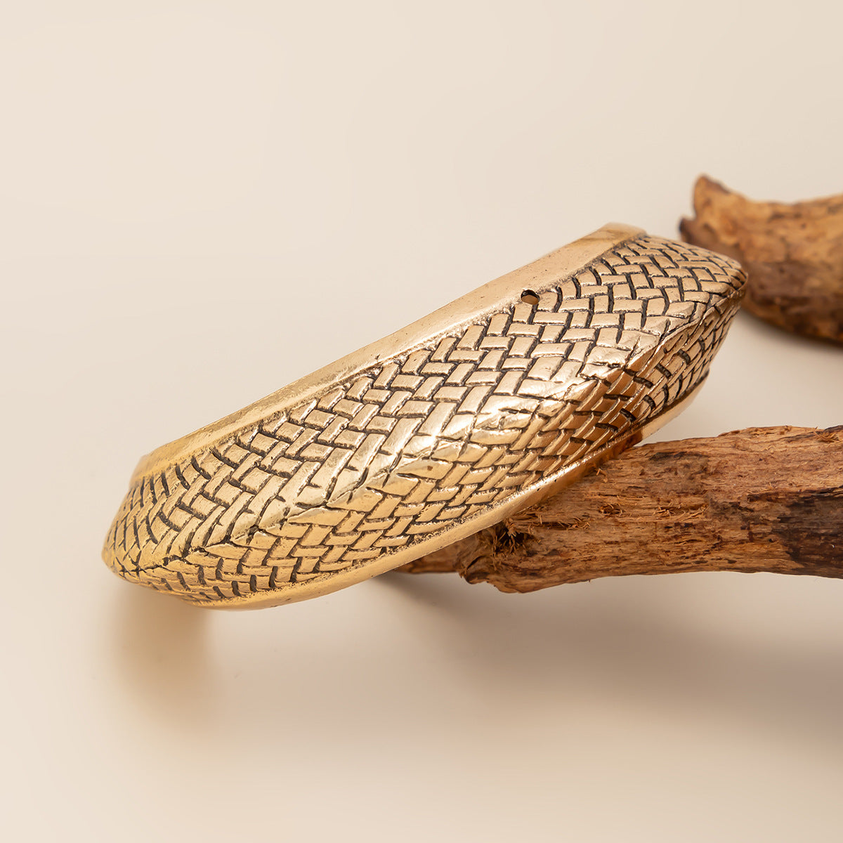 Planderful Vienna Verve Snake Skin Pattern Opening Bracelet For Women Geometric Winding Statement Jewelry
