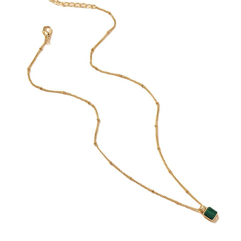 Turquoise Pendant Necklace - Vienna Verve Collection by Planderful