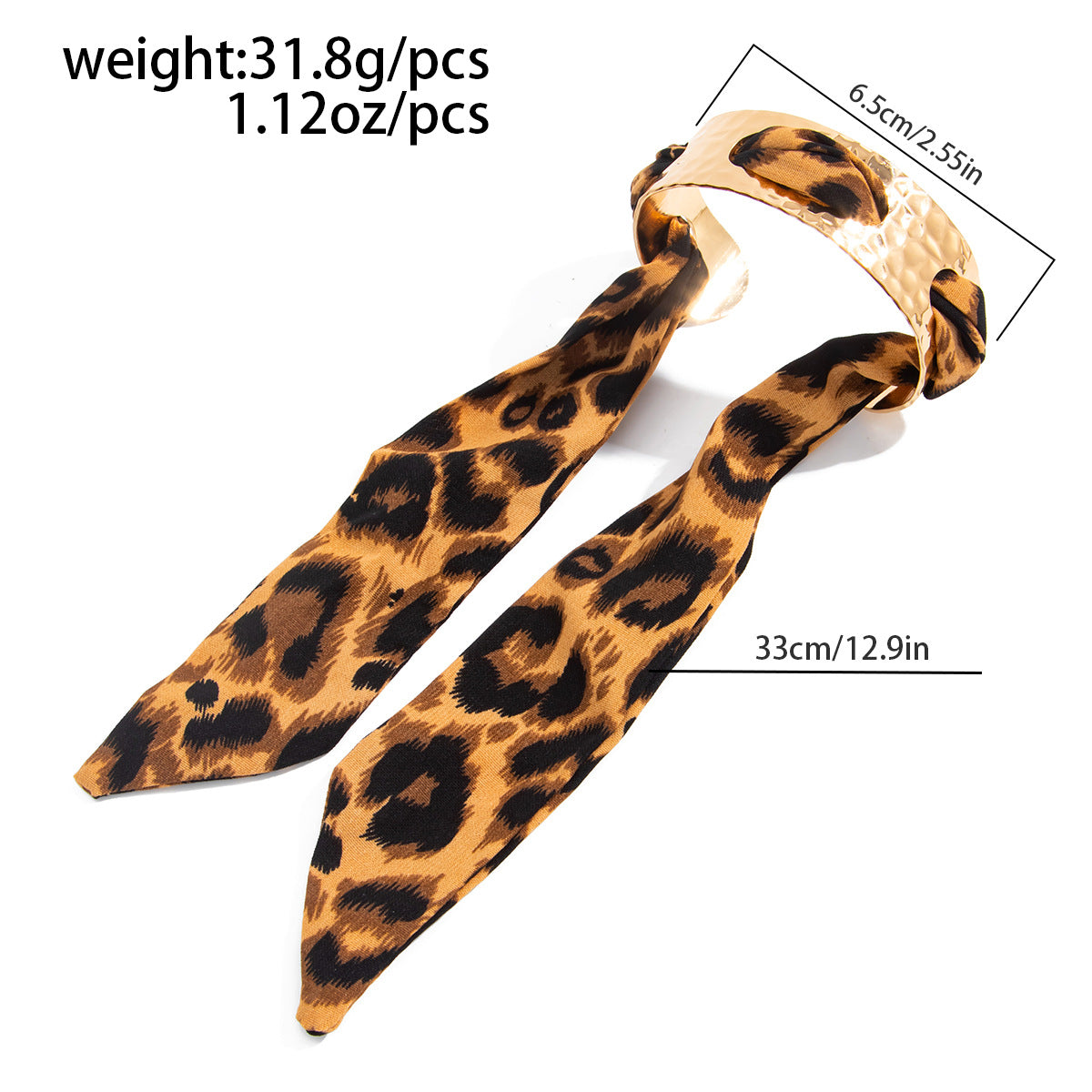 Planderful Silk Scarf Opening Bracelet Vintage Retro Gold Tone For Women Starfish Flower Engraved