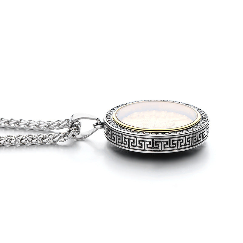 Steel Necklace – Elegant Pendant Necklace
