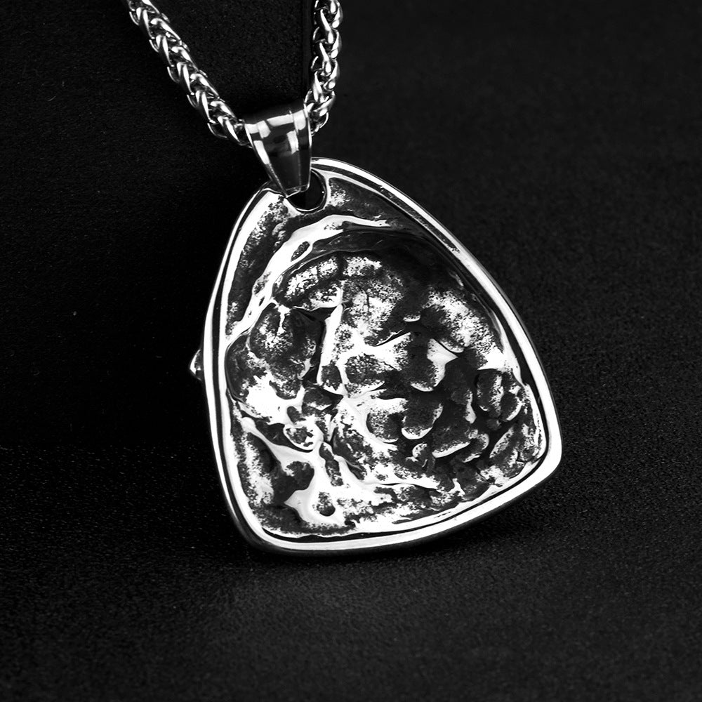 European and American Retro Men's Jewelry Eagle Pendant Necklace