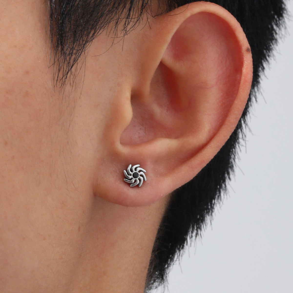 Stainless Steel Vintage Single Earring