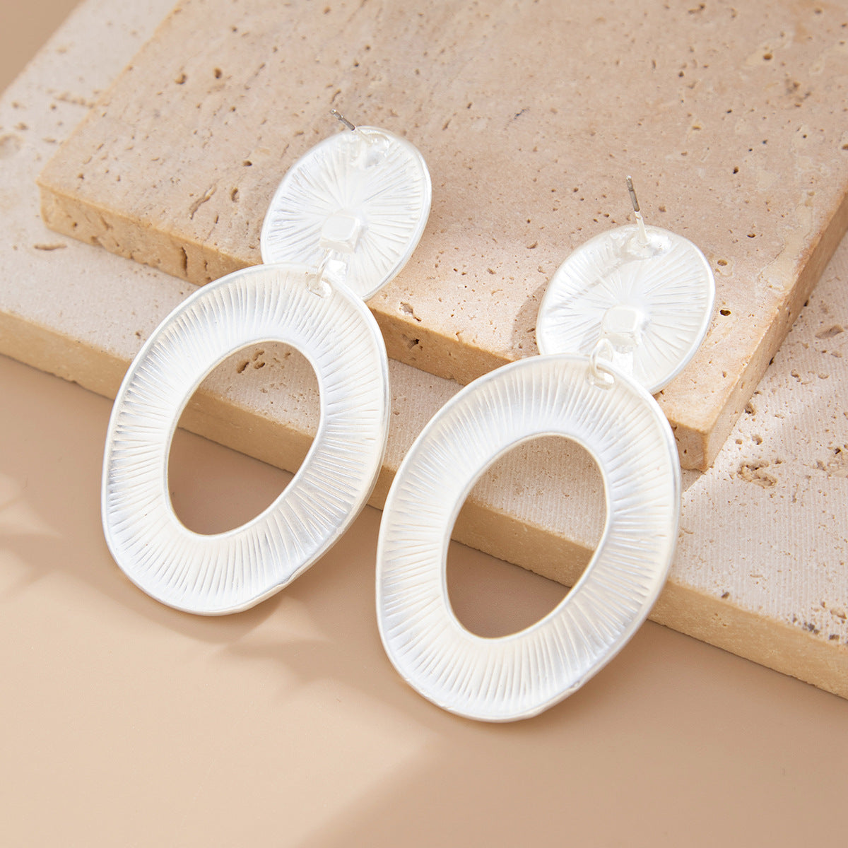 Planderful Vienna Verve Earrings – Exaggerated Geometric Design