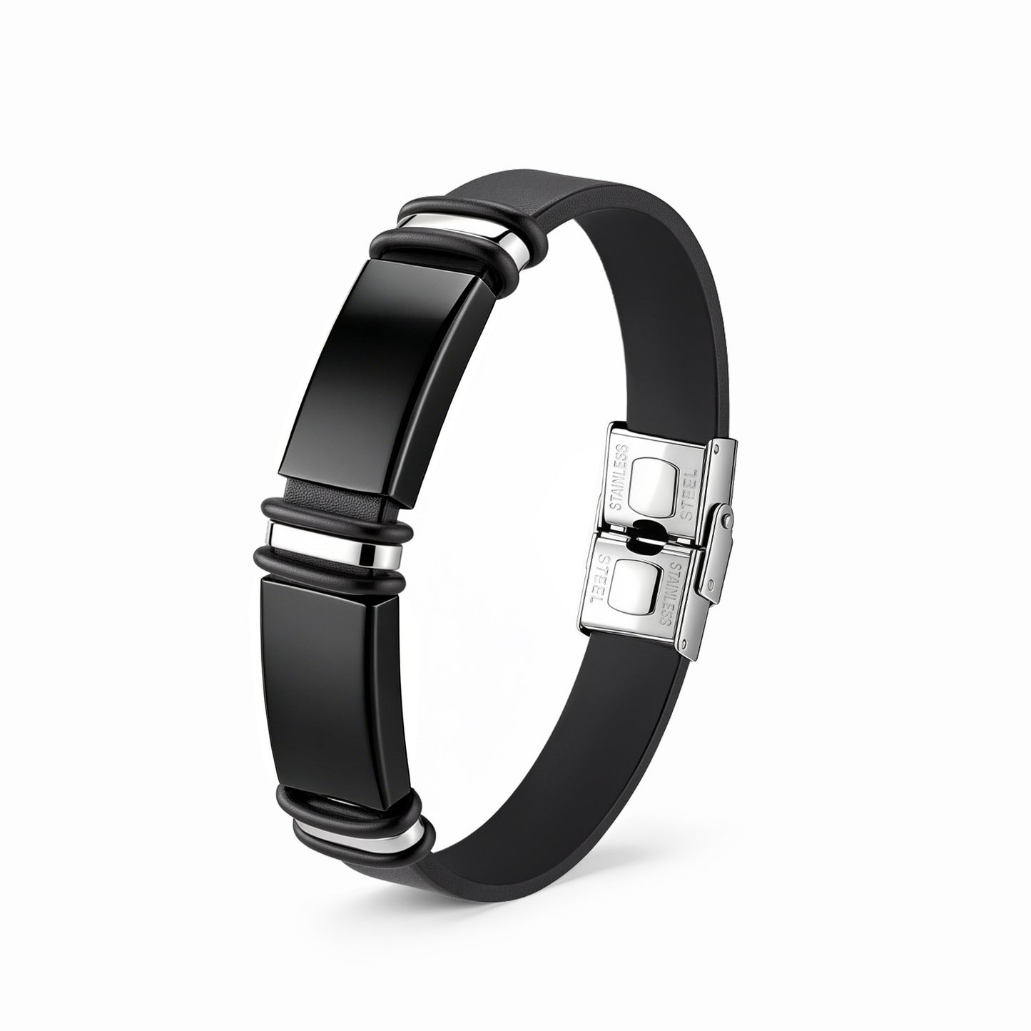 Stainless Steel Unisex Bracelet By Planderful Everyday Genie Durable Couple Wristband Gift