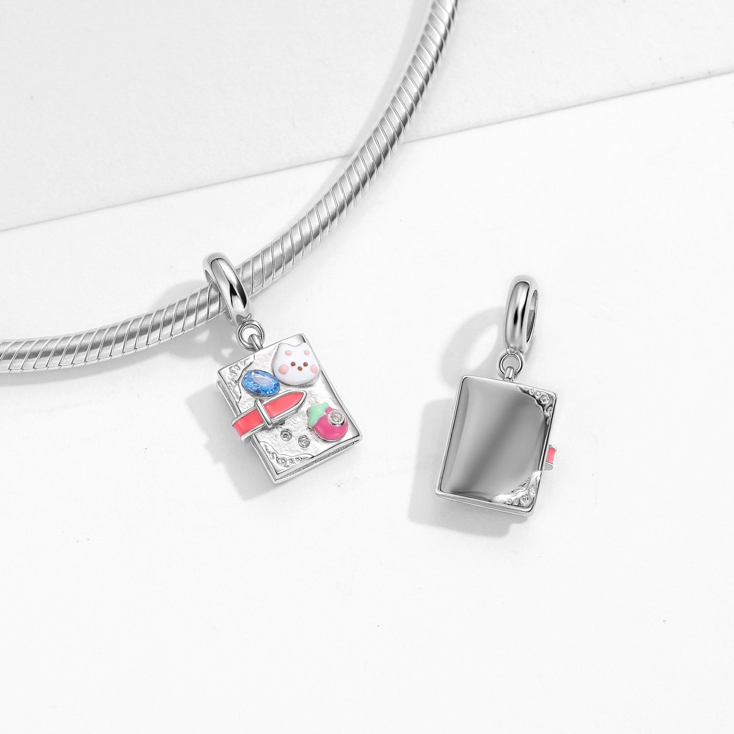 Planderful Jewelry Sterling Silver Zircon Pendant